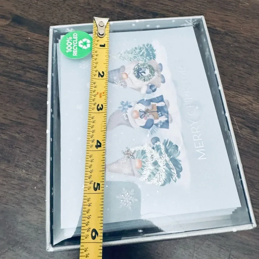 Holiday Gnome Clementine Christmas Cards